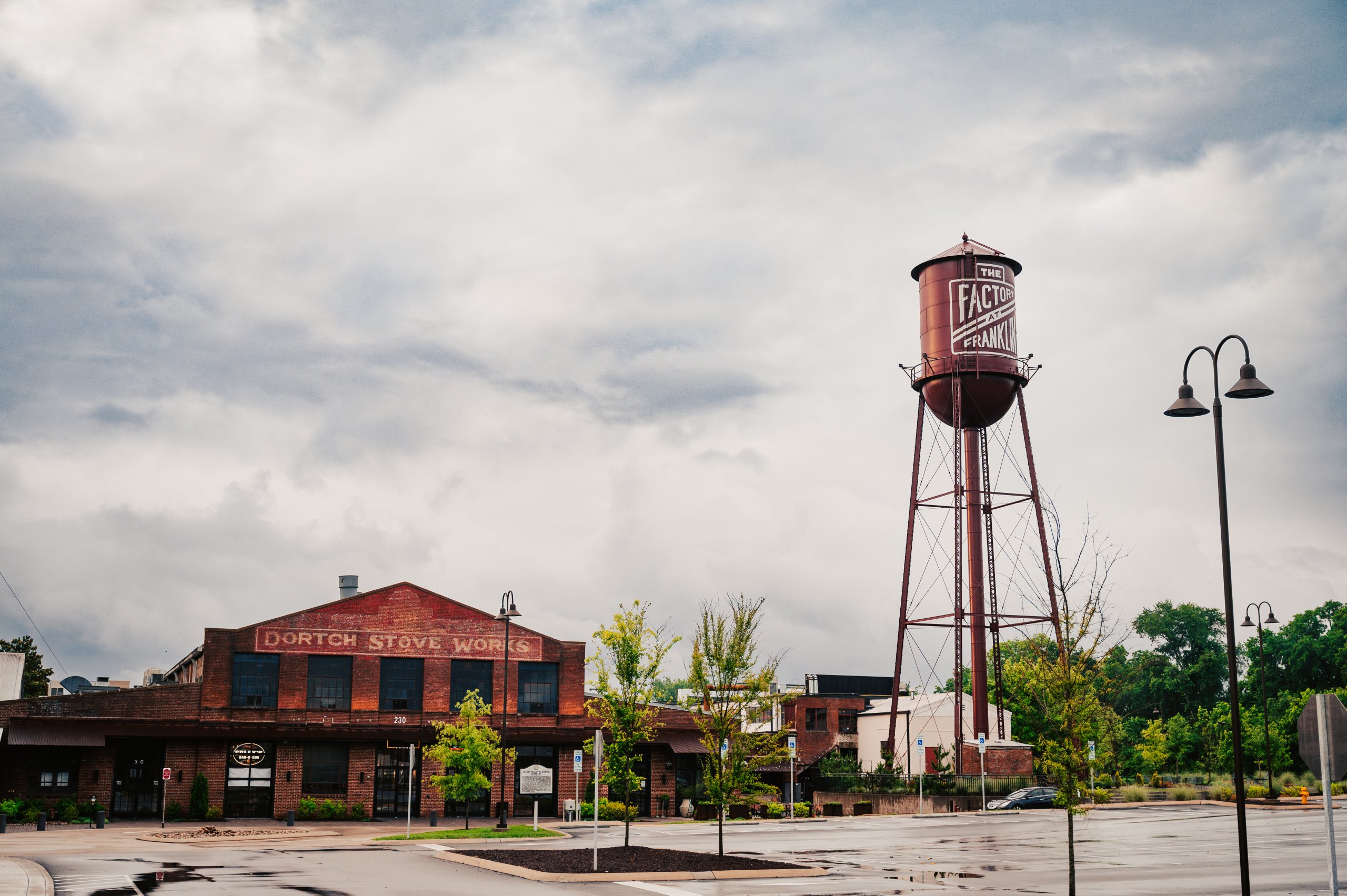 Exterior of The Factory at Franklin