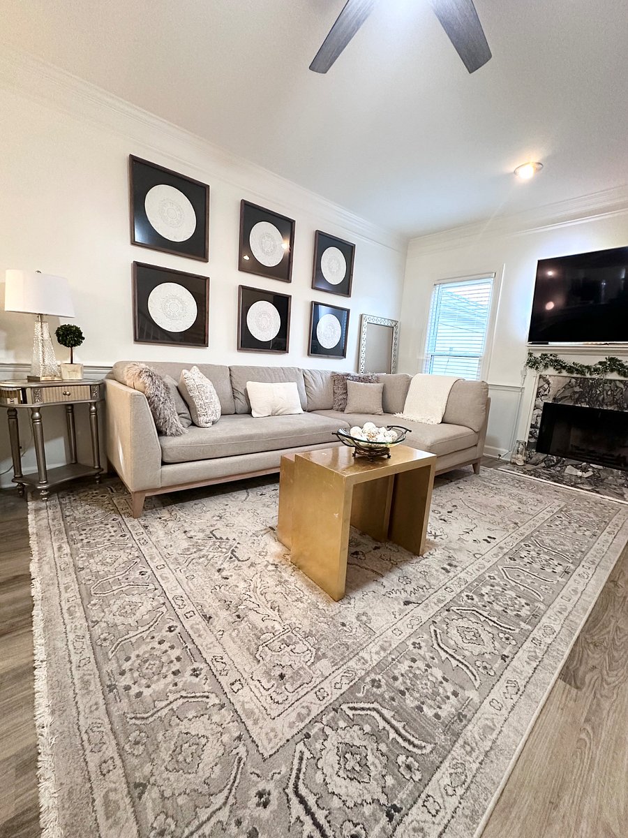 Living room at Franklin Residence